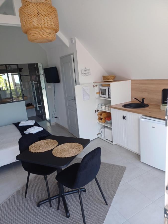 Appartement Lu'Ermael Avec Vue Mont Saint Michel Courtils Dış mekan fotoğraf