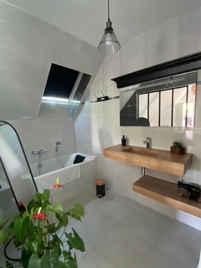Appartement Lu'Ermael Avec Vue Mont Saint Michel Courtils Dış mekan fotoğraf