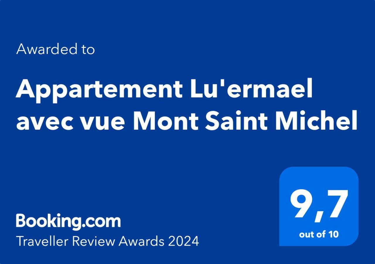 Appartement Lu'Ermael Avec Vue Mont Saint Michel Courtils Dış mekan fotoğraf