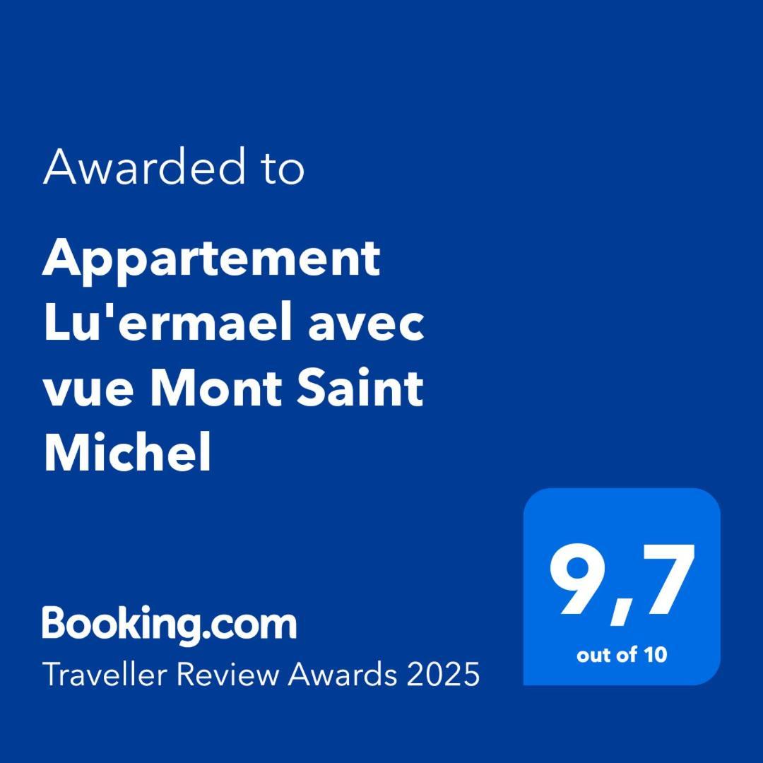 Appartement Lu'Ermael Avec Vue Mont Saint Michel Courtils Dış mekan fotoğraf